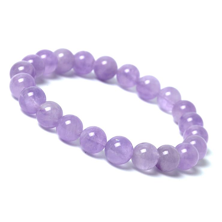 ラベンダーアメジスト8mm シンプルブレスレット | 