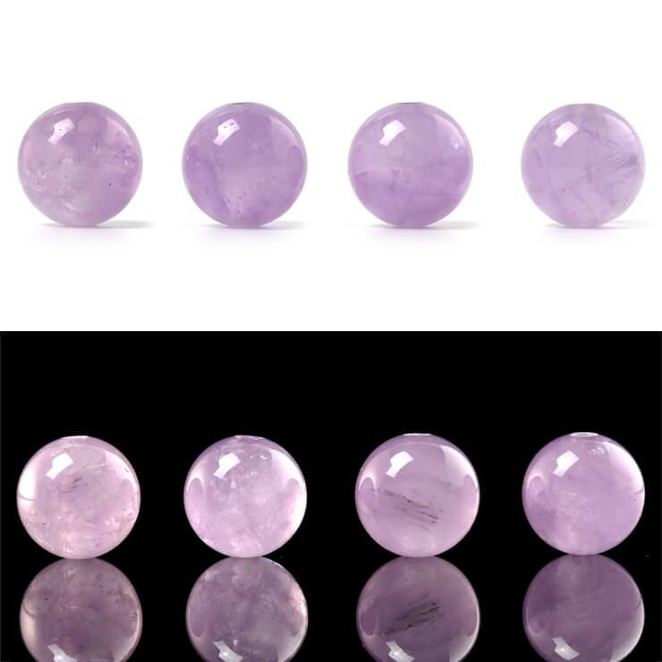 【粒売り/バラ売り】ラベンダーアメジスト 10mm |  | 03