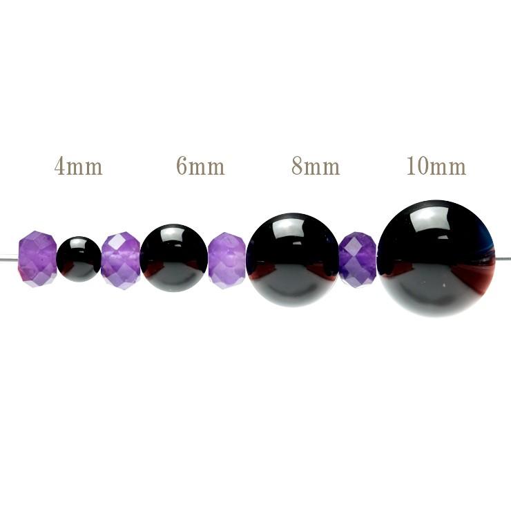 粒売り/バラ売り】アメジスト(ボタンカット) 5×3mm : パスクル - 通販