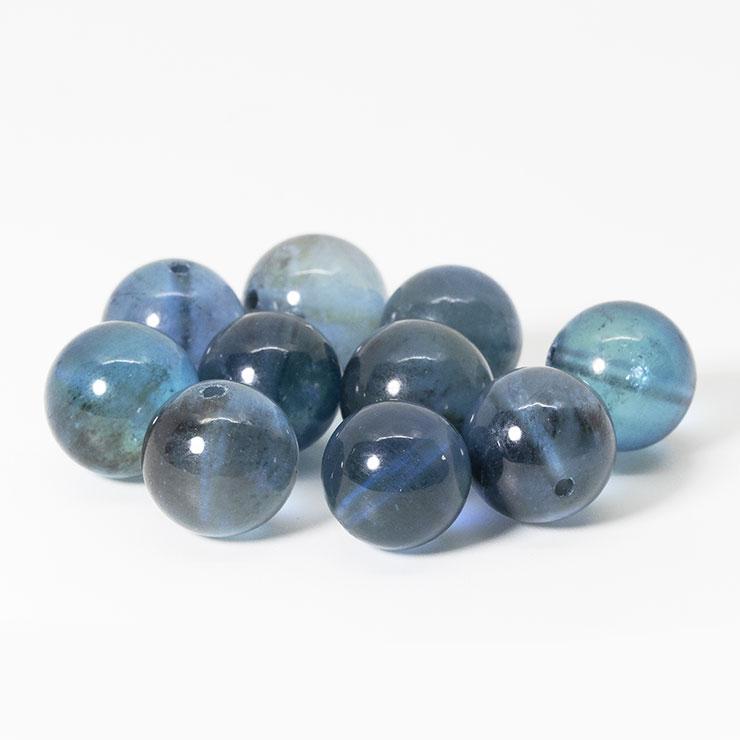 粒売り/バラ売り】ブラックスターアクアマリン 10mm : パスクル