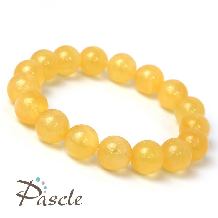 アラゴナイト12mm シンプルブレスレット |  | 01