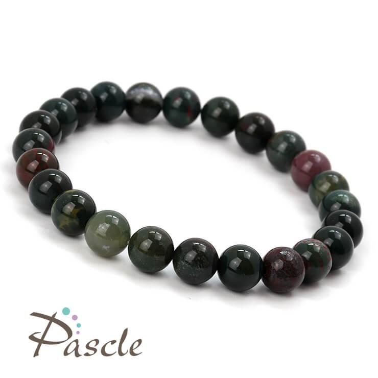 ブラッドストーン8mm シンプルブレスレット |  | 01