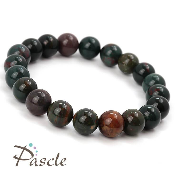 ブラッドストーン10mm シンプルブレスレット |  | 01
