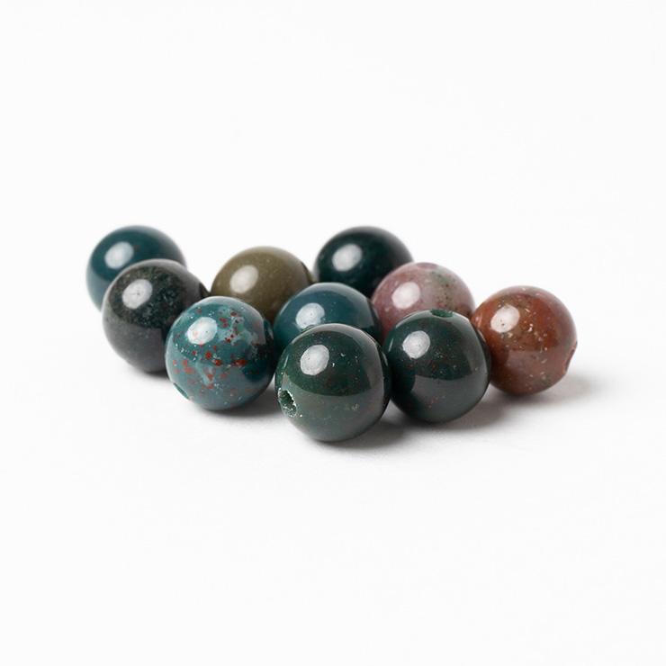 【粒売り/バラ売り】ブラッドストーン 6mm |  | 01