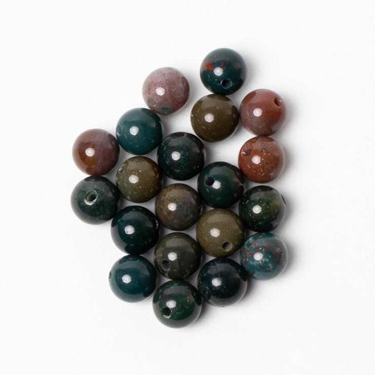 【粒売り/バラ売り】ブラッドストーン 6mm |  | 02