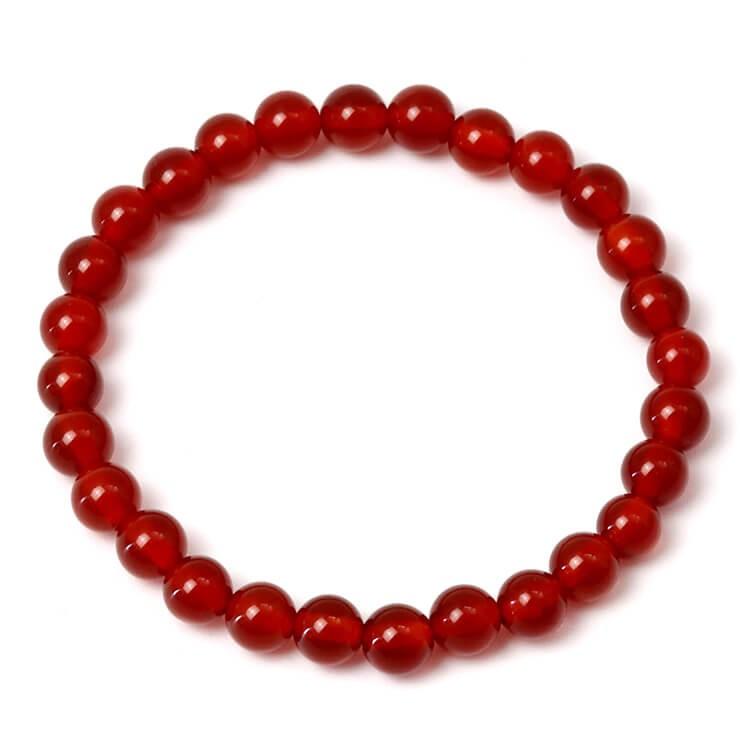 カーネリアン6mm シンプルブレスレット |  | 03