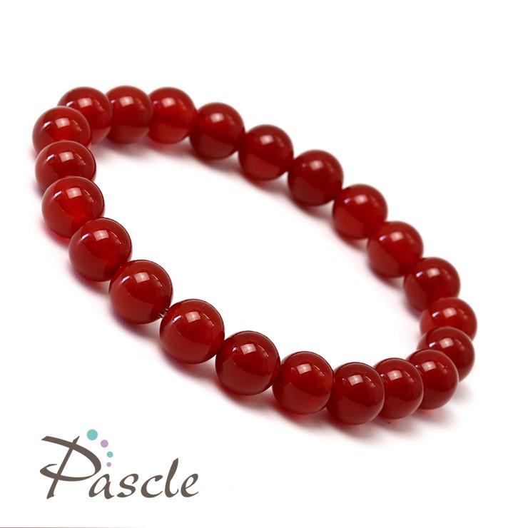 カーネリアン8mm シンプルブレスレット |  | 01
