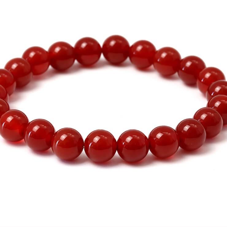 カーネリアン8mm シンプルブレスレット |  | 02