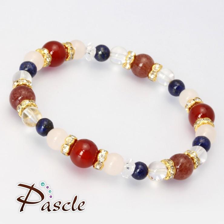 カーネリアン・モスコバイト デザインブレスレット |  | 01