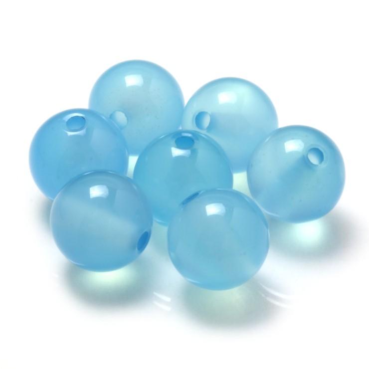 【粒売り/バラ売り】シーブルーカルセドニー 8mm | 