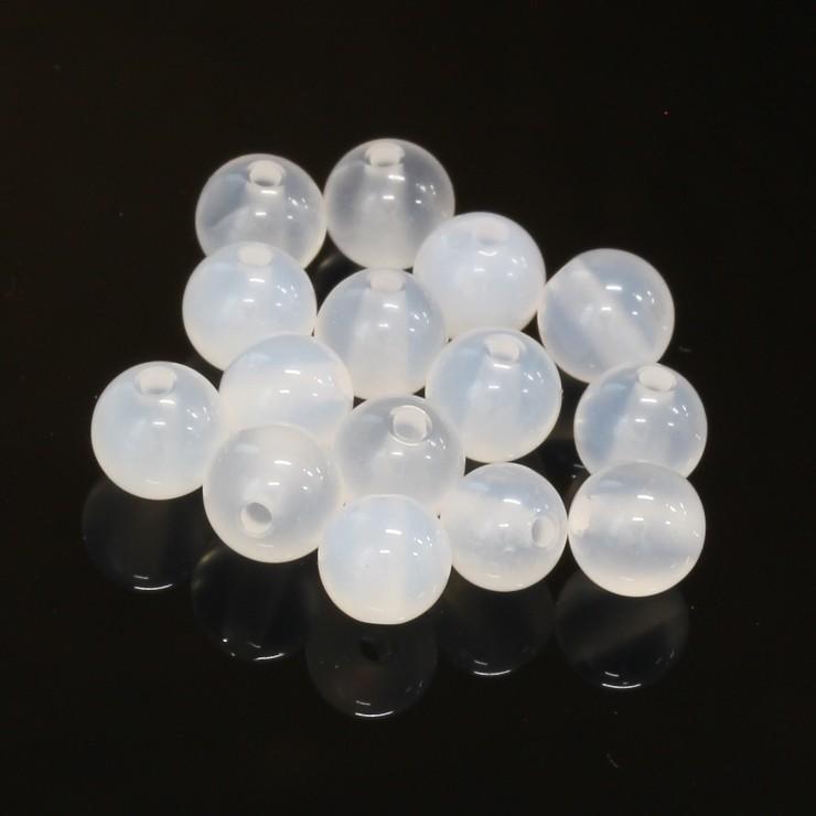 【粒売り/バラ売り】ホワイトカルセドニー 4mm |  | 01