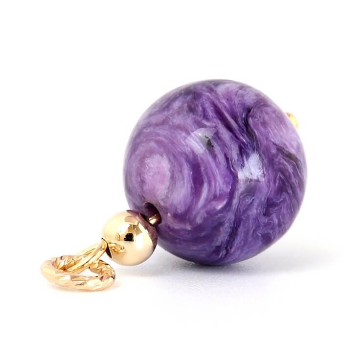 世界3大ヒーリングストーンの一つ チャロアイト ペンダント |  | 02