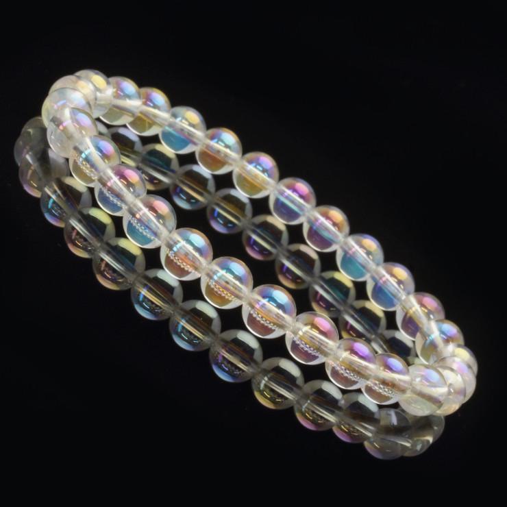 レインボークォーツ6mm シンプルブレスレット | 