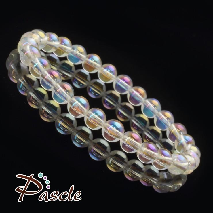 レインボークォーツ6mm シンプルブレスレット |  | 01