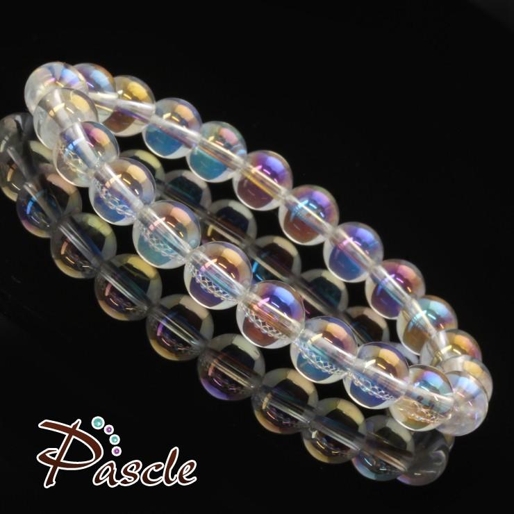 レインボークォーツ8mm シンプルブレスレット |  | 01