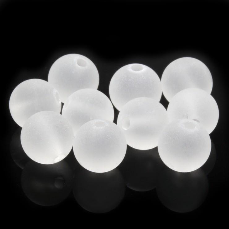 【粒売り/バラ売り】フロスト水晶 6mm |  | 01