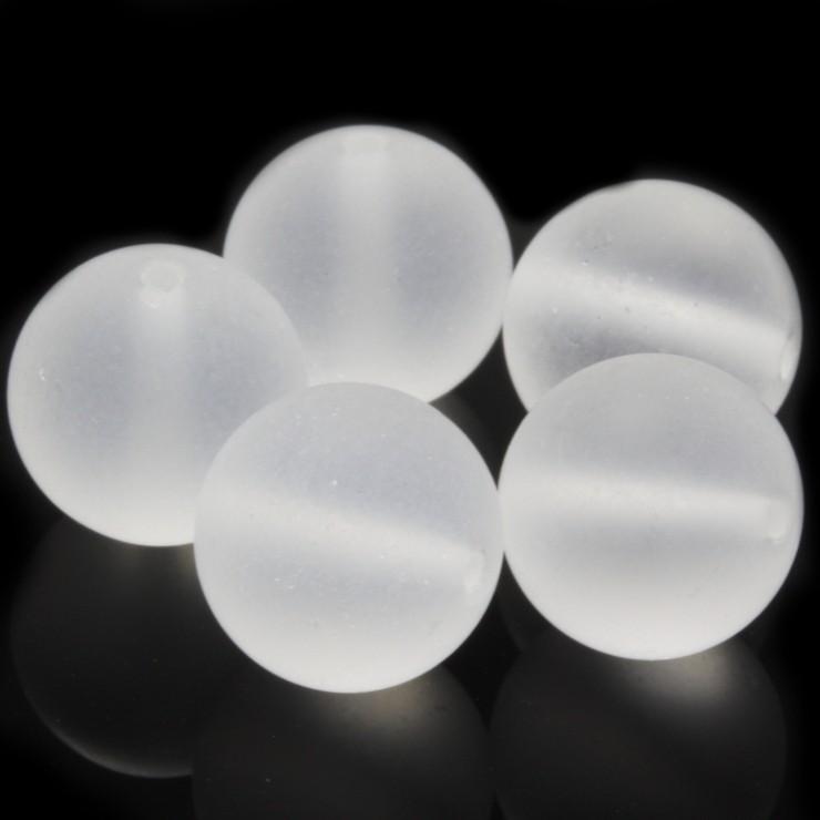 【粒売り/バラ売り】フロスト水晶 10mm |  | 01