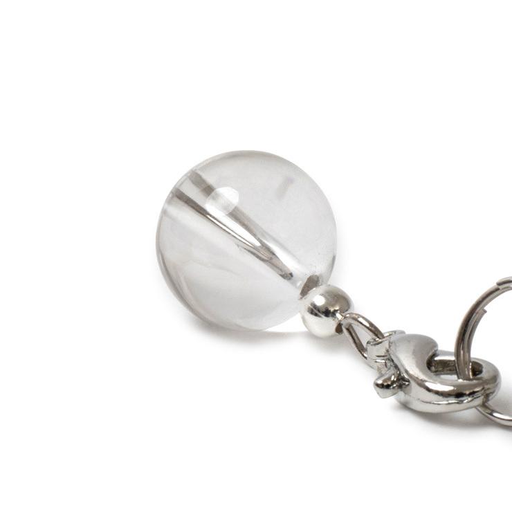 山梨水晶10mm ストラップ |  | 01