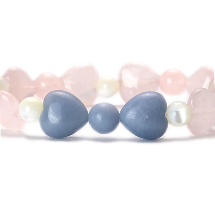 ローズクォーツ リボンブレスレット |  | 02