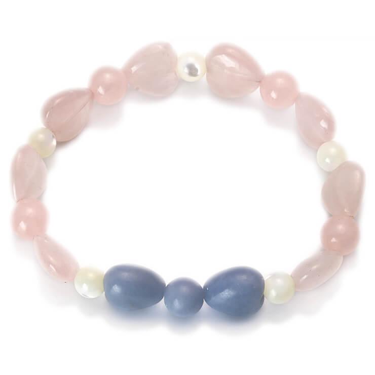 ローズクォーツ リボンブレスレット |  | 03