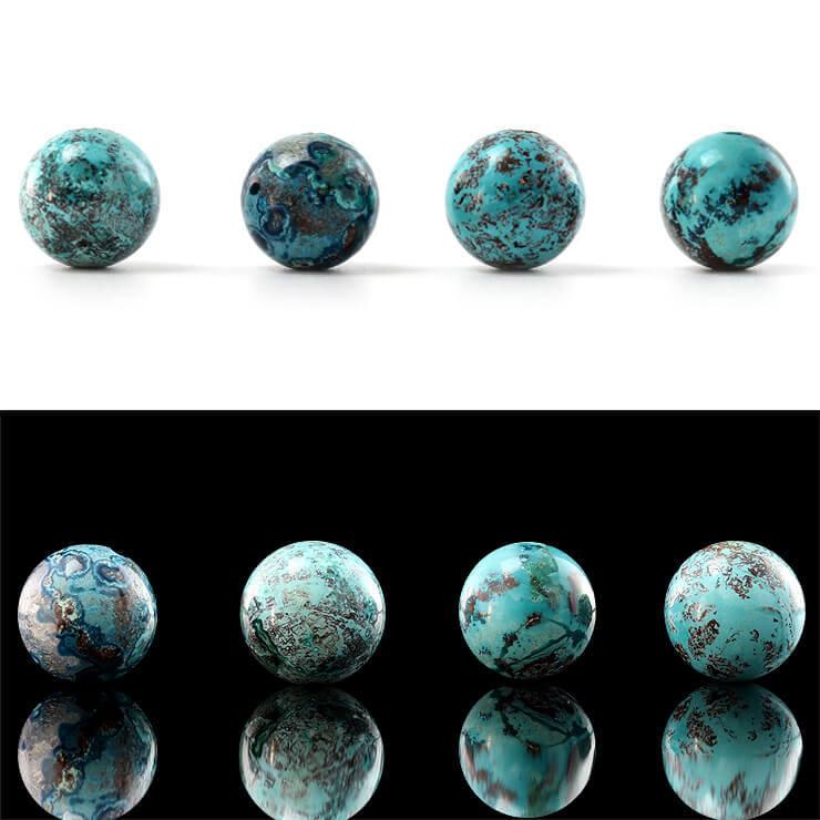 【粒売り/バラ売り】クリソコラ 8mm |  | 02