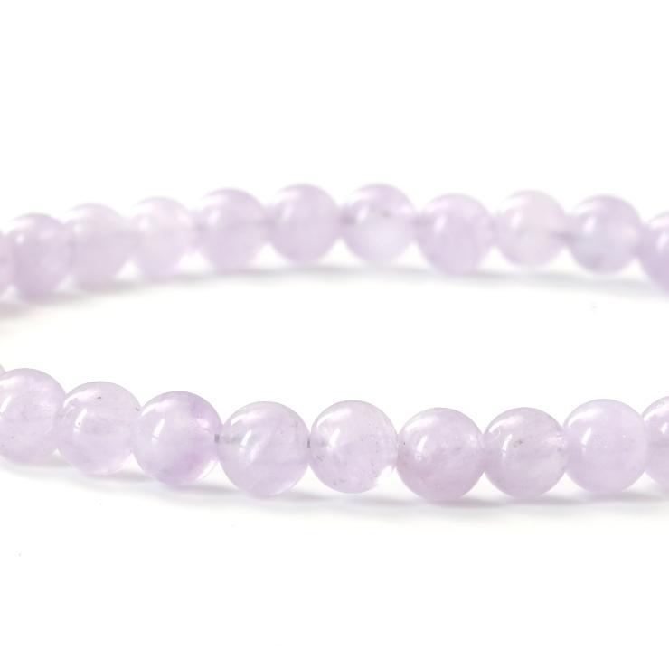 【fine】ラベンダーアメジスト 4mmブレスレット |  | 01
