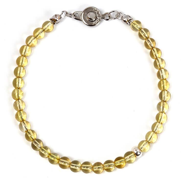 【fine】シトリン 4mmブレスレット |  | 02