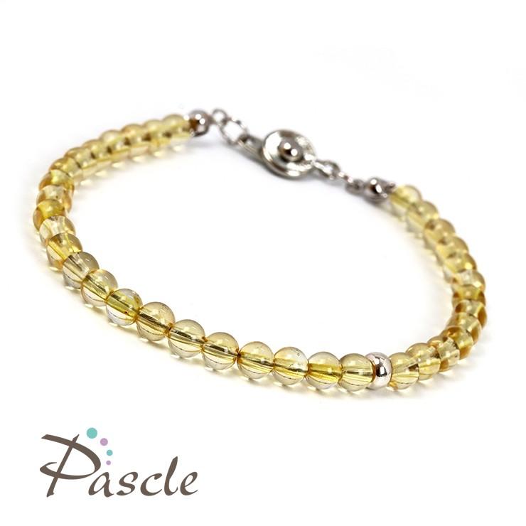 【fine】シトリン 4mmブレスレット |  | 03