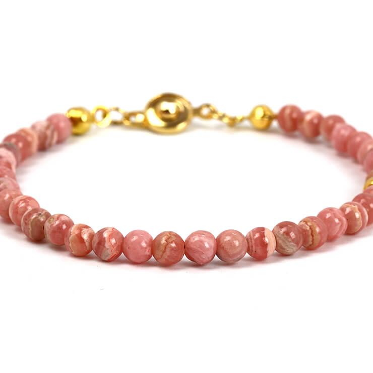 【fine】インカローズ 4mmブレスレット |  | 01