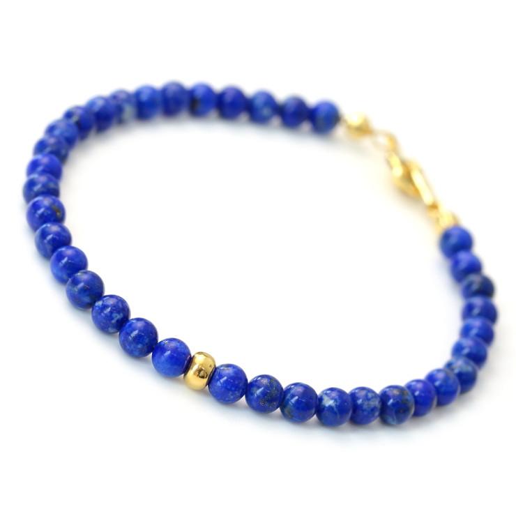 【fine】ラピスラズリ 4mmブレスレット | 