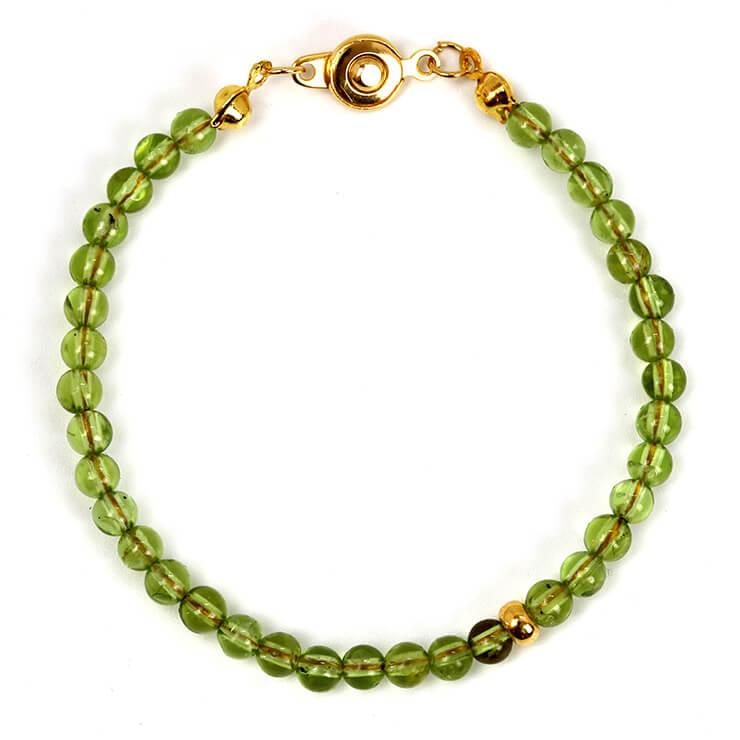 【fine】ペリドット 4mmブレスレット |  | 02