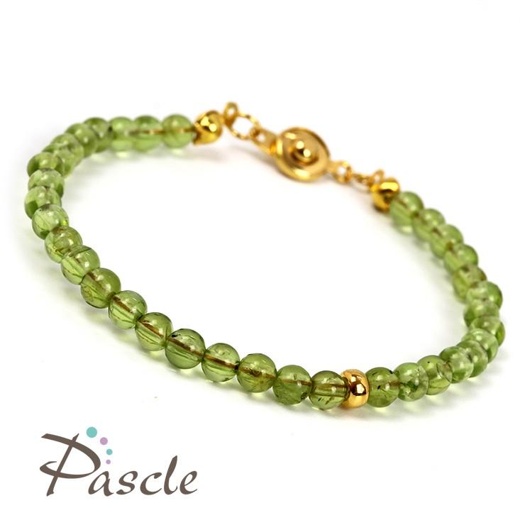 【fine】ペリドット 4mmブレスレット |  | 03