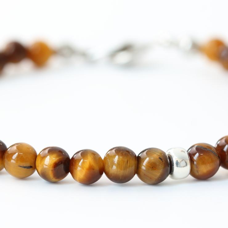 【fine】イエロータイガーアイ 4mmブレスレット |  | 02
