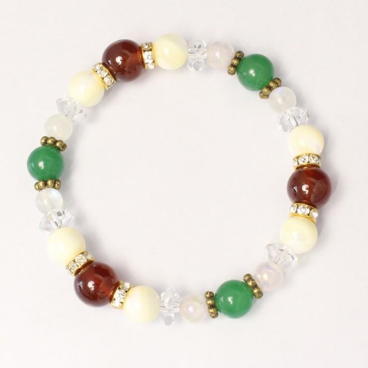 オレンジガーネット デザインブレスレット |  | 03