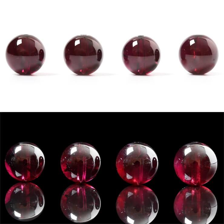 【粒売り/バラ売り】ロードライトガーネット 8mm |  | 03
