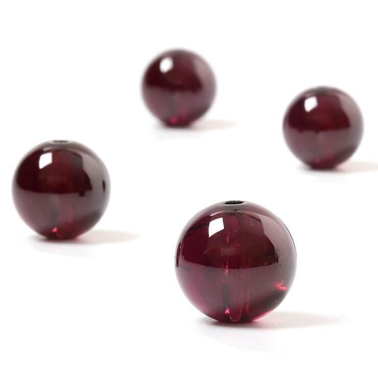 【粒売り/バラ売り】ロードライトガーネット 8mm |  | 04