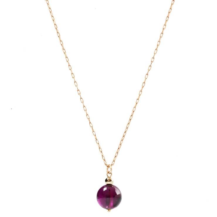 華やかさと気品の色 ロードライトガーネット ペンダント |  | 03