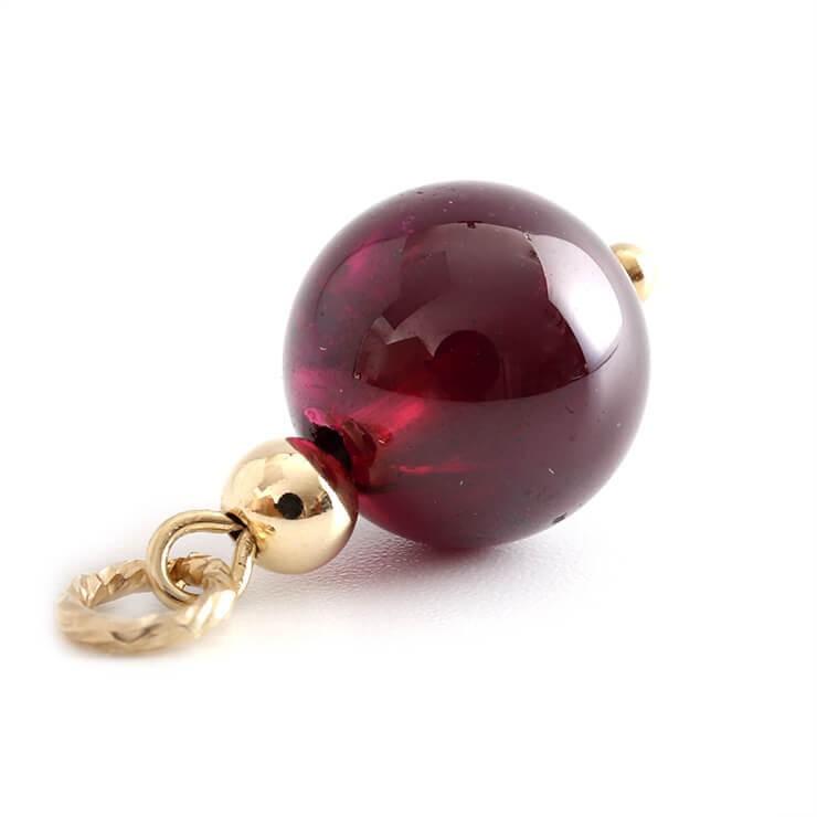 華やかさと気品の色 ロードライトガーネット ペンダント |  | 02