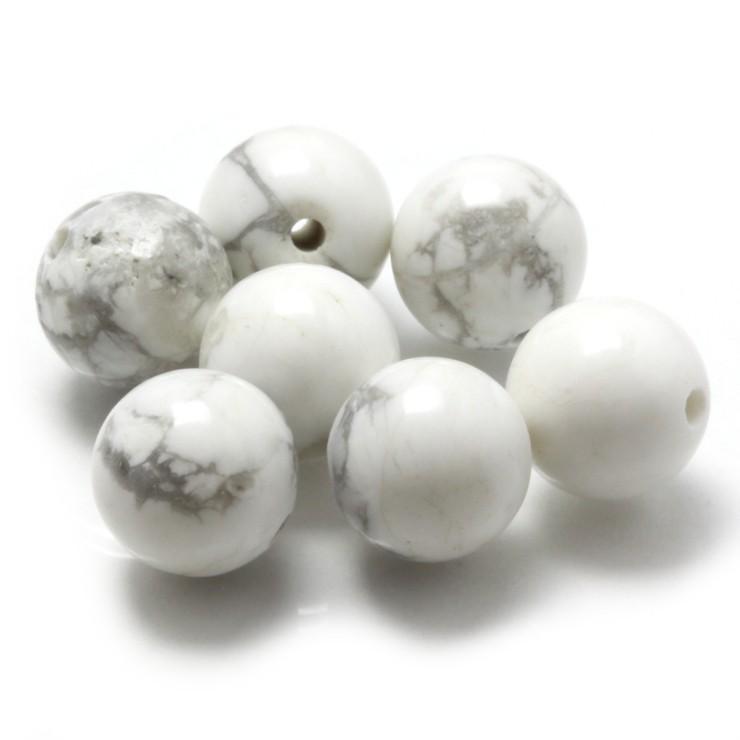 【粒売り/バラ売り】ハウライト(マグネサイト) 8mm |  | 01