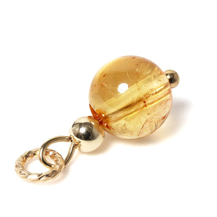 インペリアルトパーズ 6mm ペンダント |  | 01