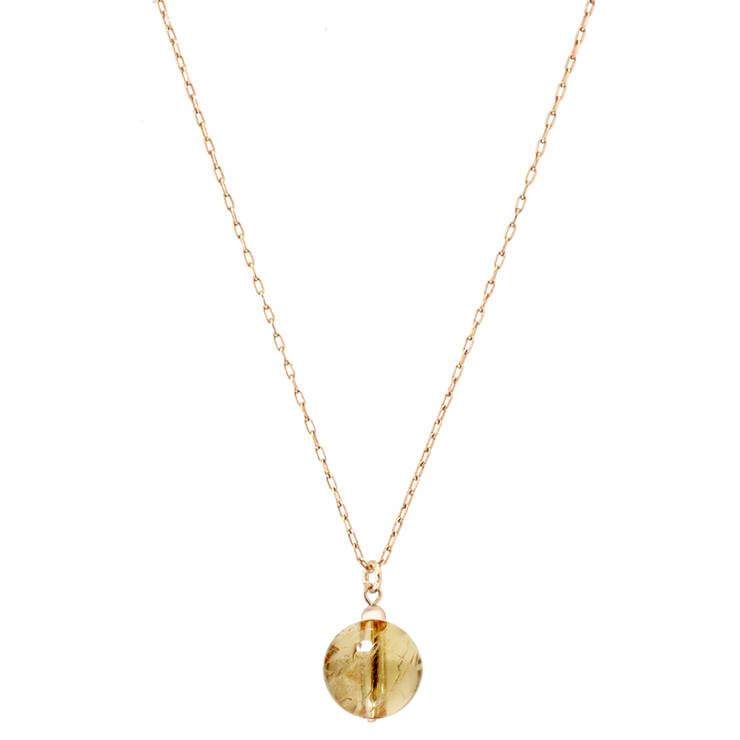 インペリアルトパーズ 6mm ペンダント |  | 02