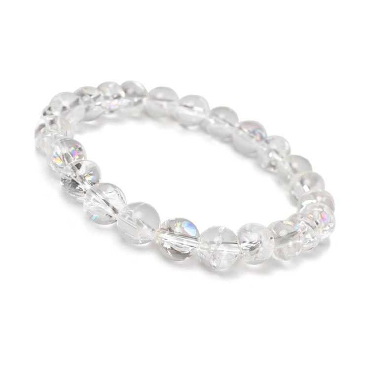 アイリスクォーツ 8mm シンプルブレスレット | 