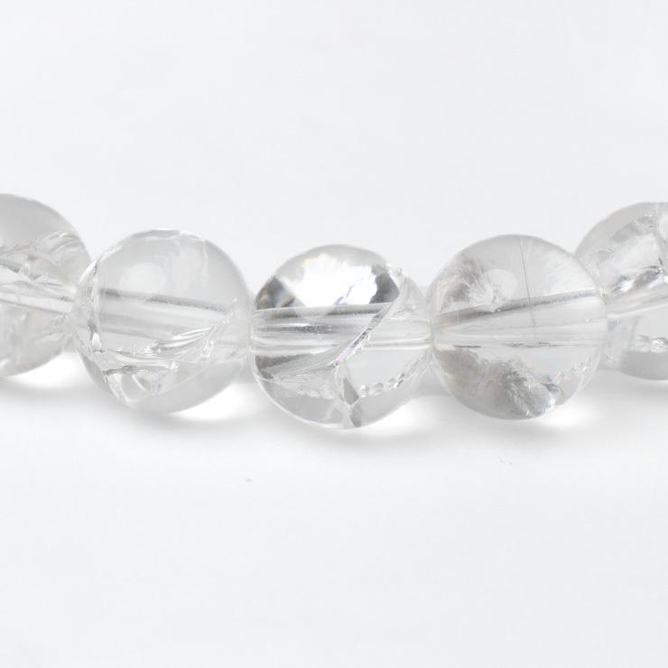 アイリスクォーツ 8mm シンプルブレスレット |  | 01