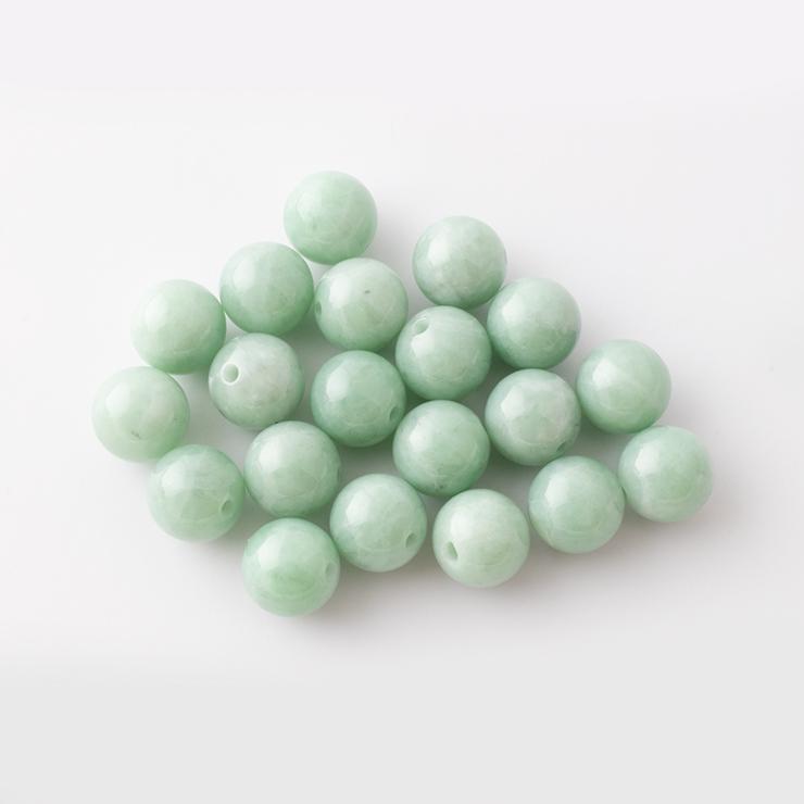 粒売り/バラ売り】糸魚川翡翠 深緑 8mm : パスクル - 通販 - Yahoo