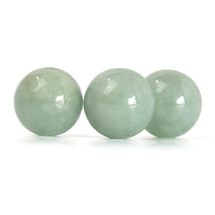 【粒売り/バラ売り】糸魚川翡翠 深緑 10mm |  | 01