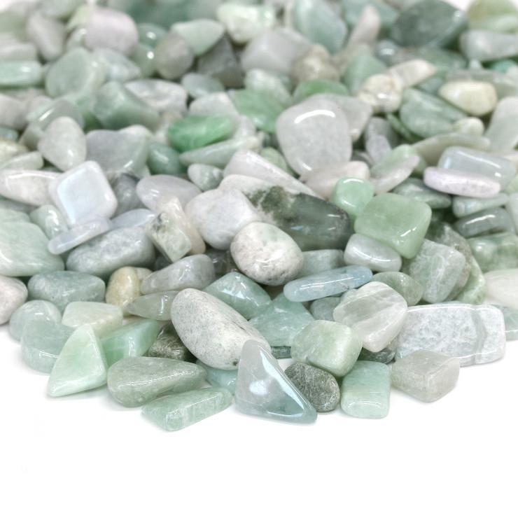 天然石さざれ 翡翠(ジェダイト) 大粒100g | 
