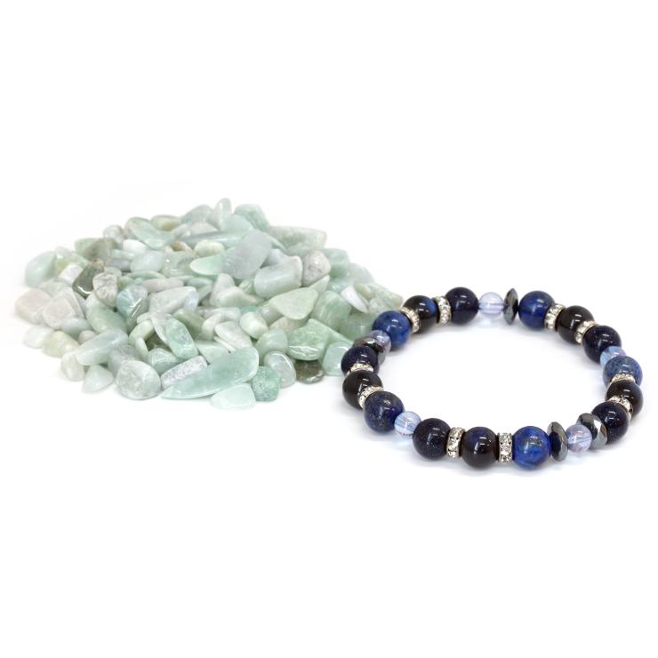 天然石さざれ 翡翠(ジェダイト) 大粒100g |  | 02