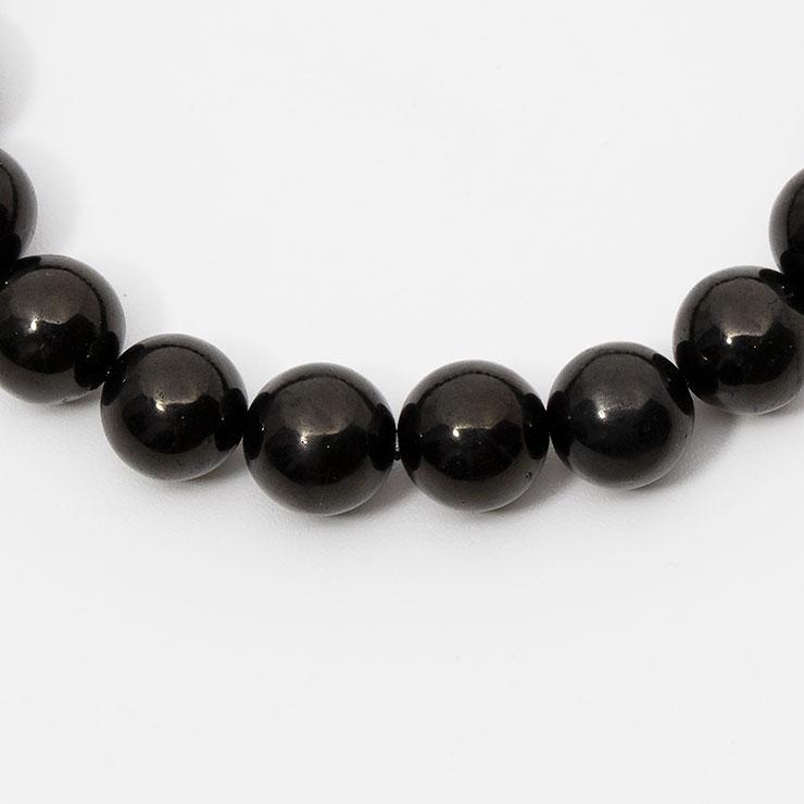 ジェット8mm シンプルブレスレット |  | 01