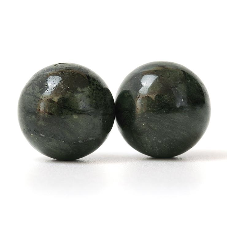 【粒売り/バラ売り】神居古潭石（カムイコタンセキ）織部 12mm | 