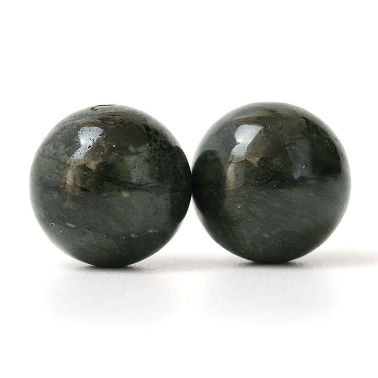 【粒売り/バラ売り】神居古潭石（カムイコタンセキ）織部 12mm |  | 01